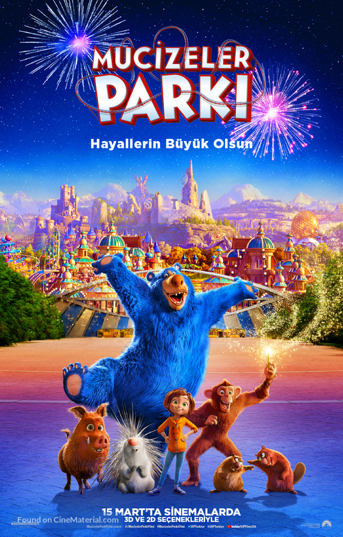 Wonder Park - Turkish Movie Poster