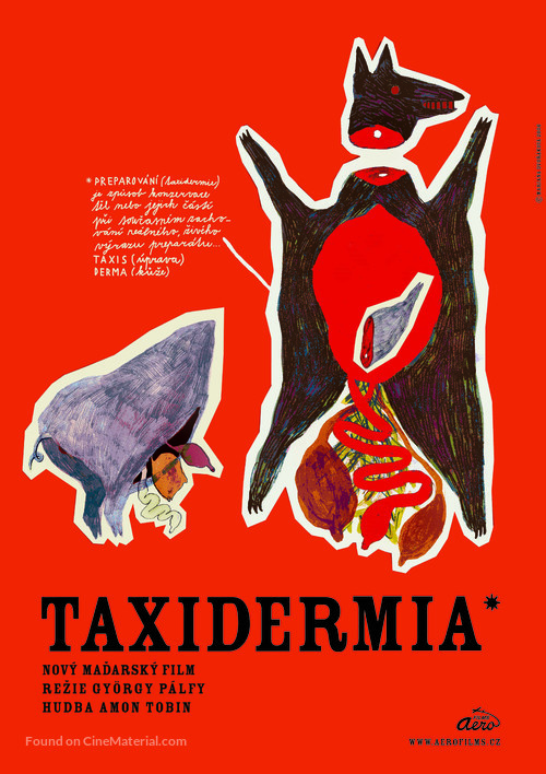 Taxidermia - Czech Movie Poster