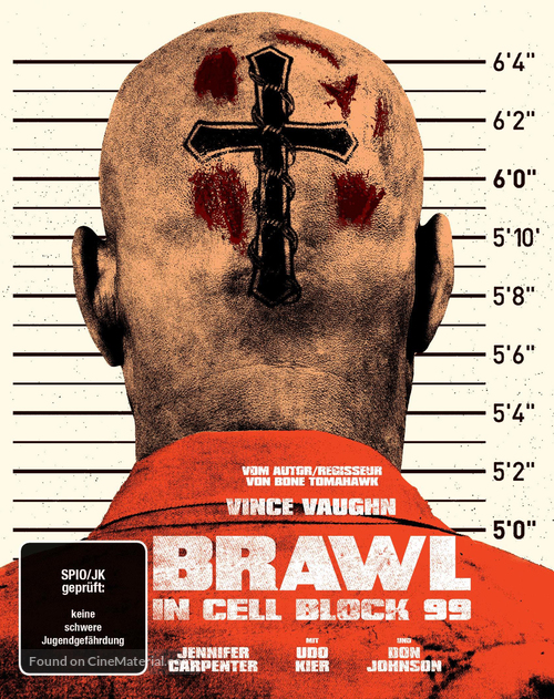 Brawl in Cell Block 99 - German Movie Cover