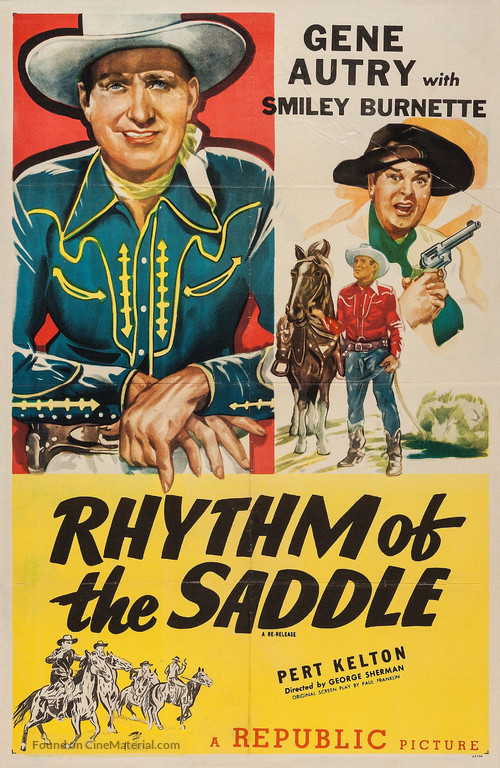 Rhythm of the Saddle - Re-release movie poster
