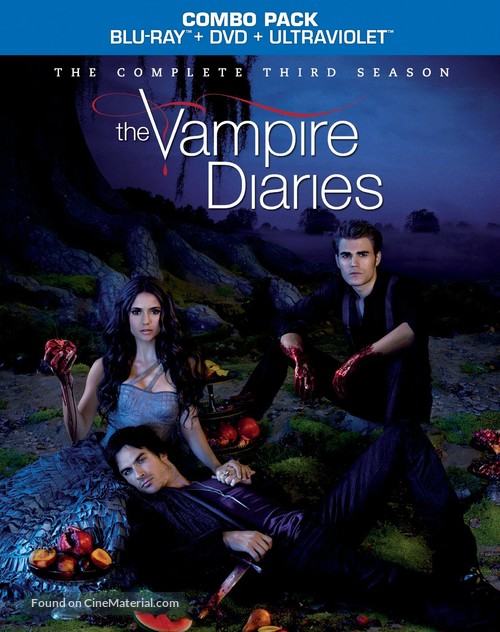 &quot;The Vampire Diaries&quot; - Blu-Ray movie cover