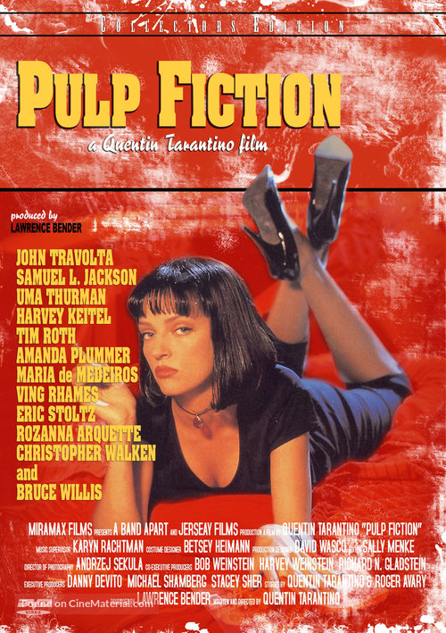 Pulp Fiction - Australian Movie Cover