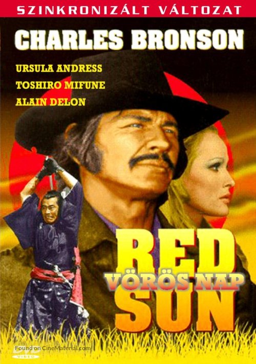 Soleil rouge - Hungarian Movie Cover