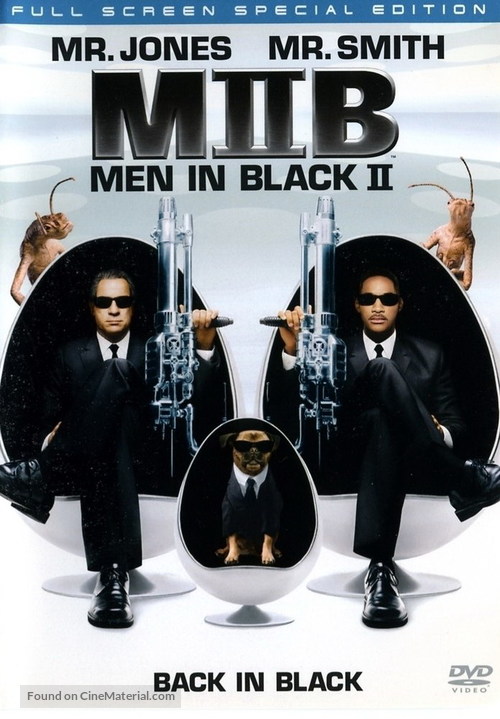 Men in Black II - DVD movie cover