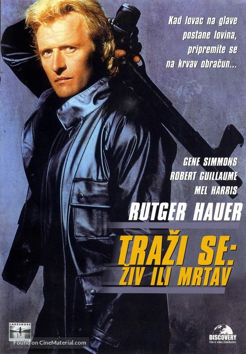 Wanted Dead Or Alive - Croatian DVD movie cover