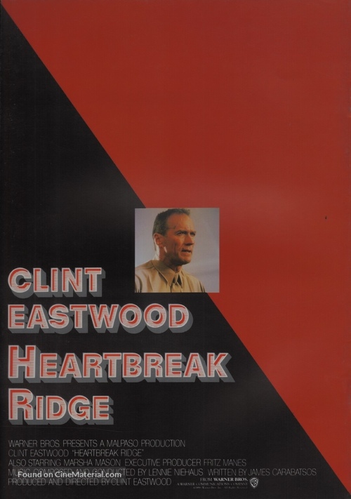 Heartbreak Ridge - Movie Poster