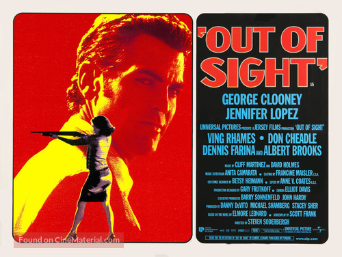 Out Of Sight - British Movie Poster