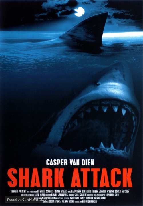 Shark Attack - French DVD movie cover