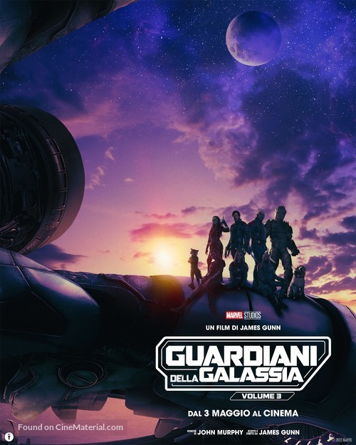 Guardians of the Galaxy Vol. 3 - Italian Movie Poster