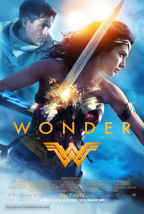 Wonder Woman - Romanian Movie Poster