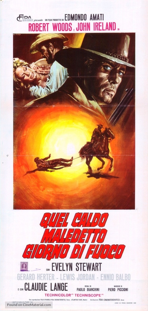 Quel caldo maledetto giorno di fuoco - Italian Movie Poster