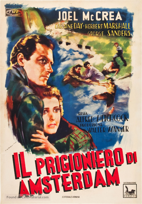Foreign Correspondent - Italian Re-release movie poster