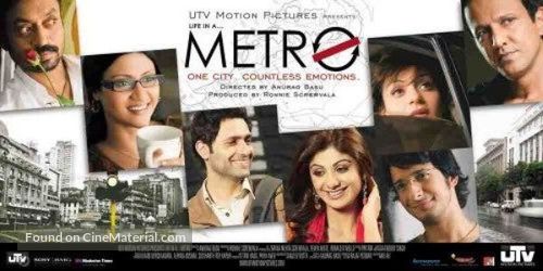 Life in a... Metro - Indian Movie Poster