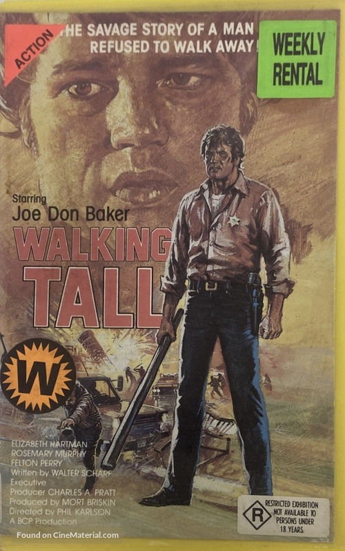 Walking Tall - Australian Movie Cover