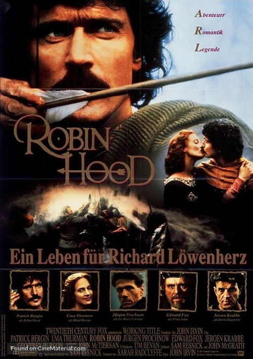 Robin Hood - German Movie Poster