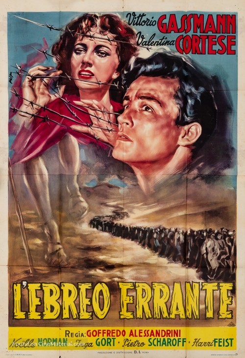 L&#039;ebreo errante - Italian Movie Poster
