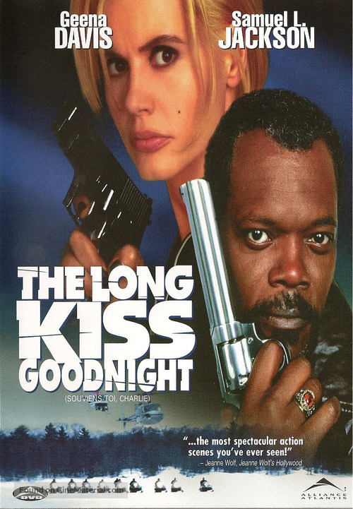 The Long Kiss Goodnight - Canadian DVD movie cover