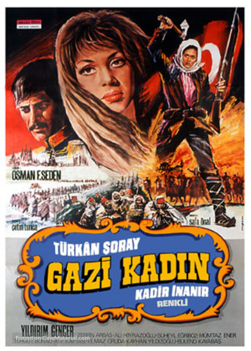 Gazi kadin - Turkish poster