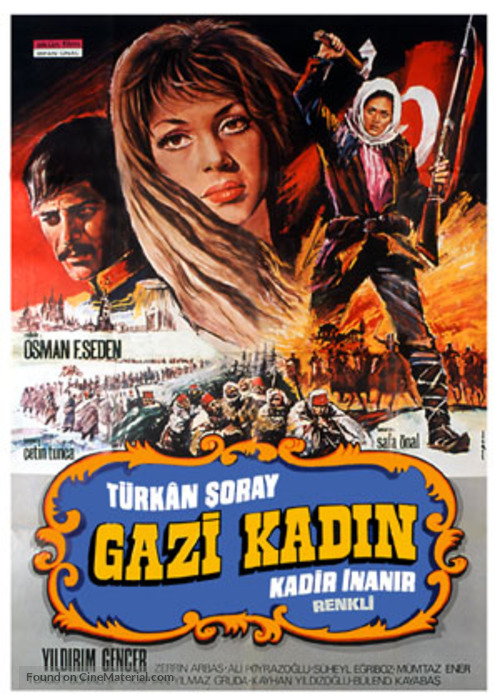 Gazi kadin - Turkish poster