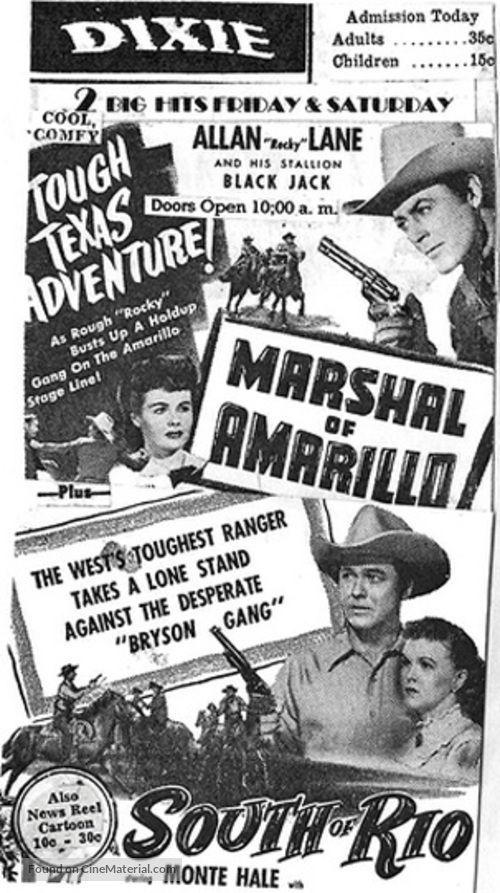 Marshal of Amarillo - poster