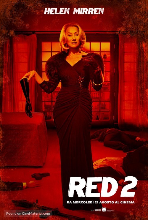 RED 2 - Italian Movie Poster