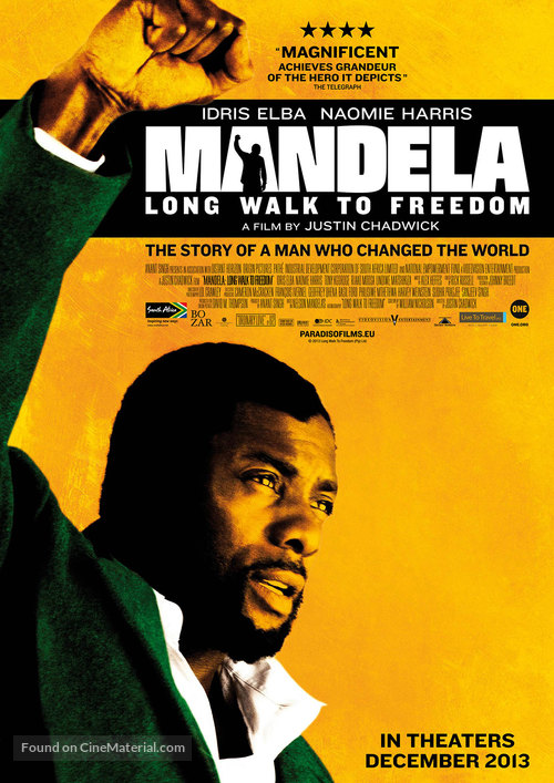 Mandela: Long Walk to Freedom - Dutch Movie Poster