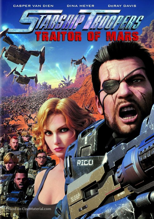 Starship Troopers: Traitor of Mars - DVD movie cover