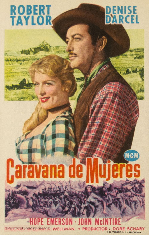 Westward the Women - Spanish Movie Poster