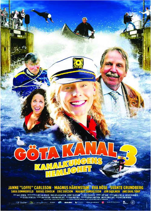 G&ouml;ta kanal 3 - Kanalkungens hemlighet - Swedish Movie Poster