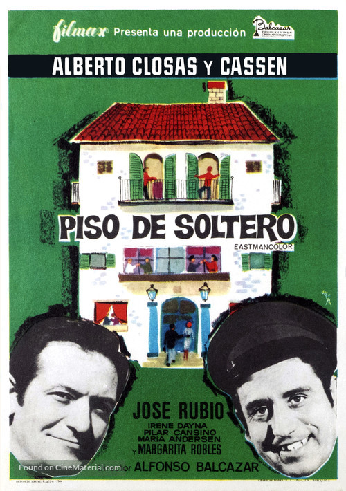 Piso de soltero - Spanish Movie Poster