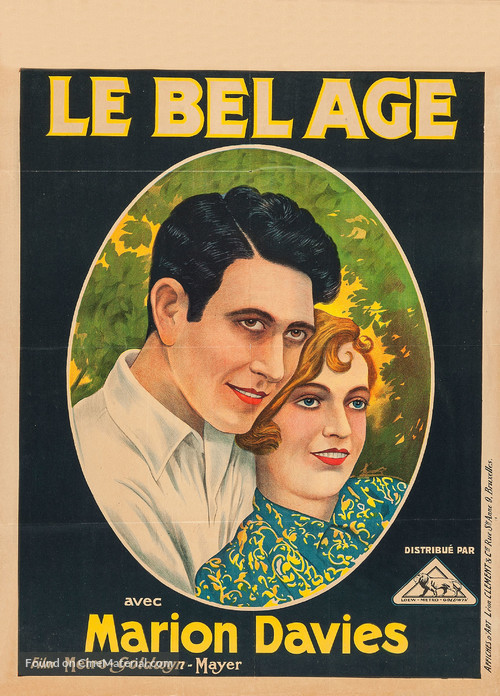 The Fair Co-Ed - Belgian Movie Poster