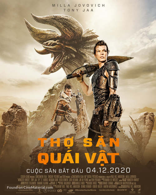 Monster Hunter - Vietnamese Movie Poster