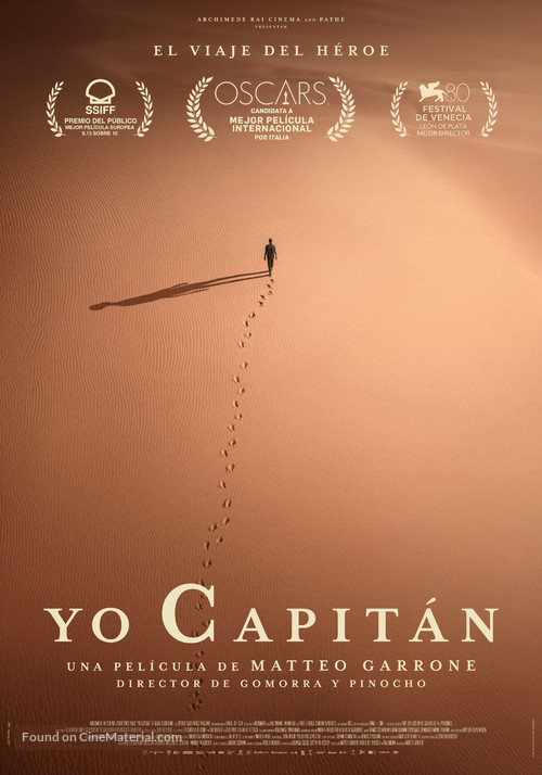 Io capitano - Spanish Movie Poster