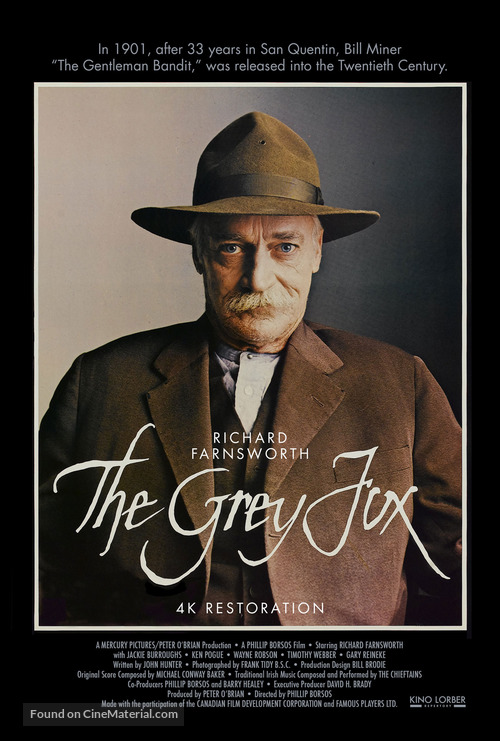 The Grey Fox - Re-release movie poster