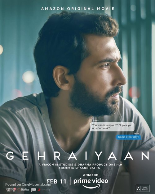 Gehraiyaan - Indian Movie Poster