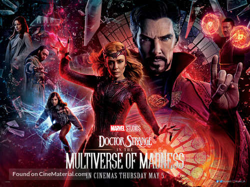 Doctor Strange in the Multiverse of Madness - British Movie Poster