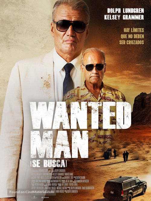 Wanted Man - Spanish Movie Poster