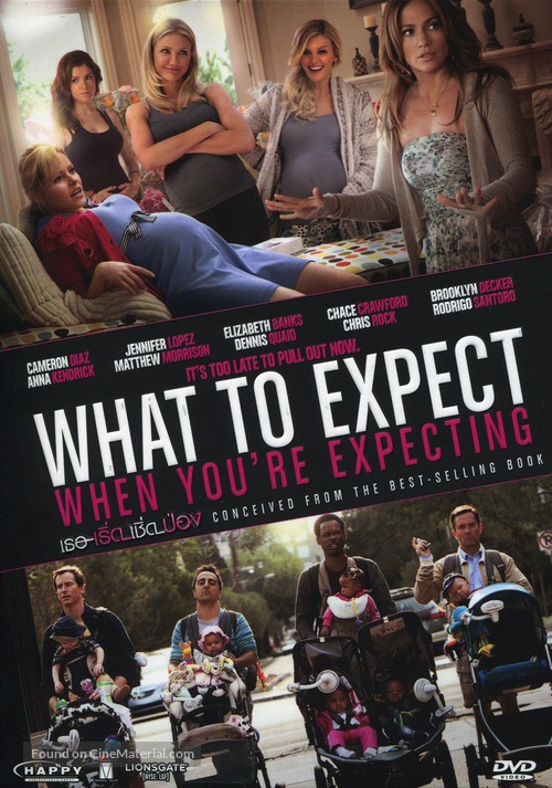 What to Expect When You&#039;re Expecting - Thai DVD movie cover