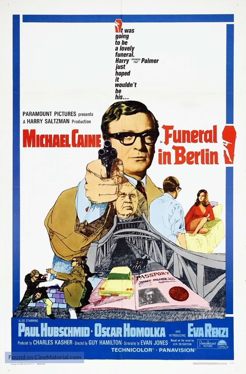 Funeral in Berlin - Movie Poster