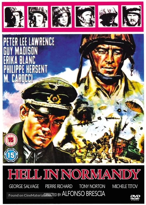 Testa di sbarco per otto implacabili - British Movie Cover