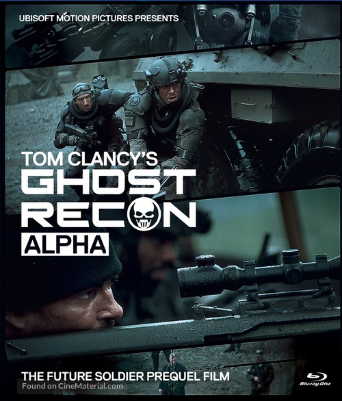 Ghost Recon: Alpha - Blu-Ray movie cover