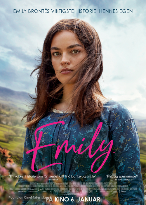 Emily - Norwegian Movie Poster
