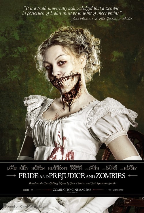 Pride and Prejudice and Zombies - Movie Poster