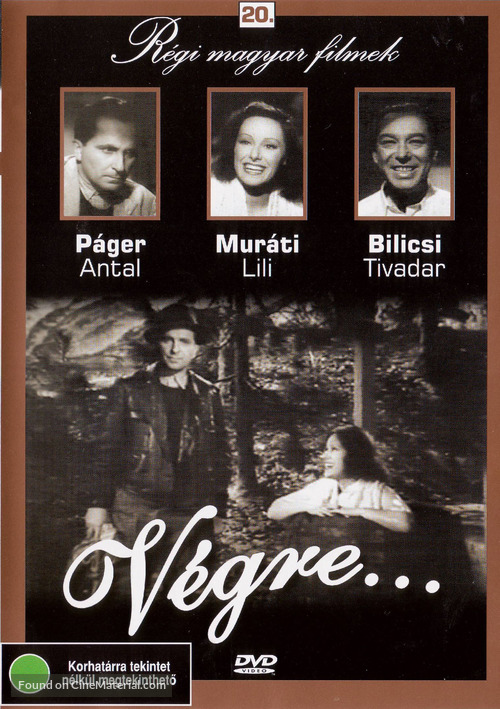 V&eacute;gre! - Hungarian Movie Cover