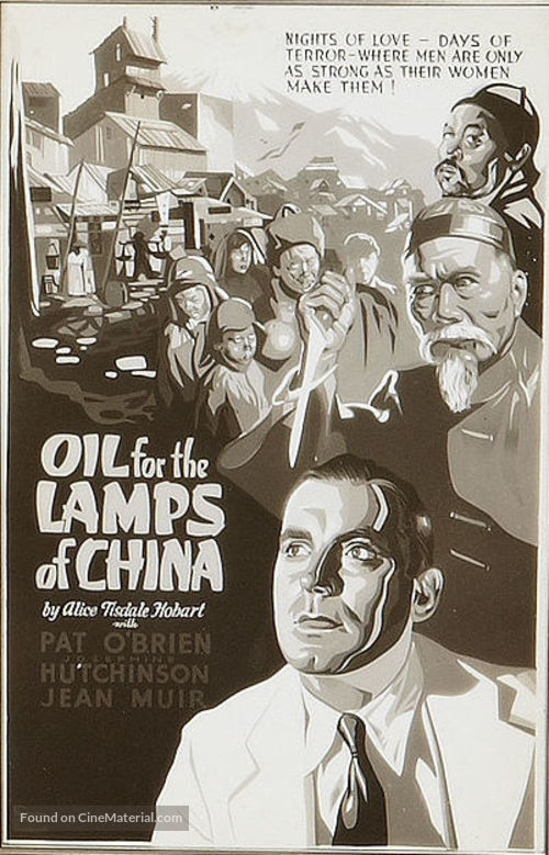 Oil for the Lamps of China - poster