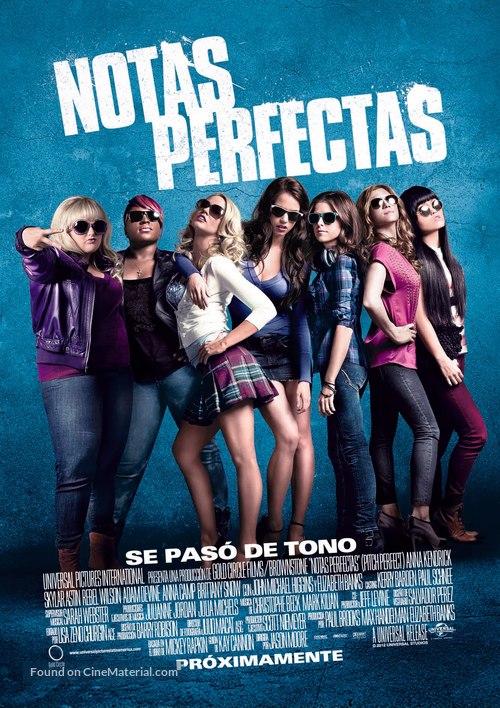 Pitch Perfect - Mexican Movie Poster