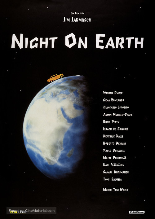 Night on Earth - German Movie Poster