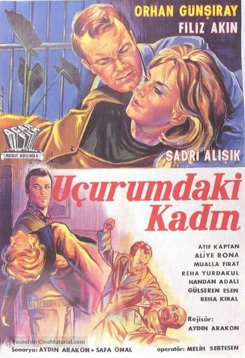 U&ccedil;urumdaki kadin - Turkish Movie Poster