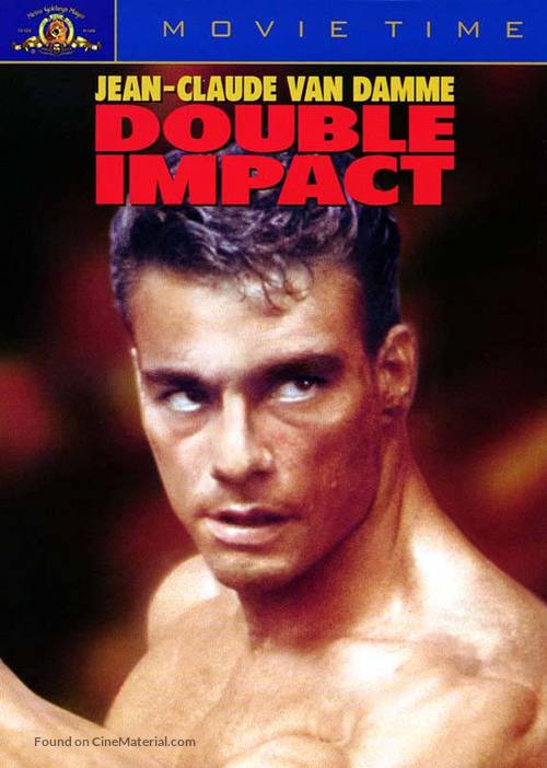 Double Impact - DVD movie cover