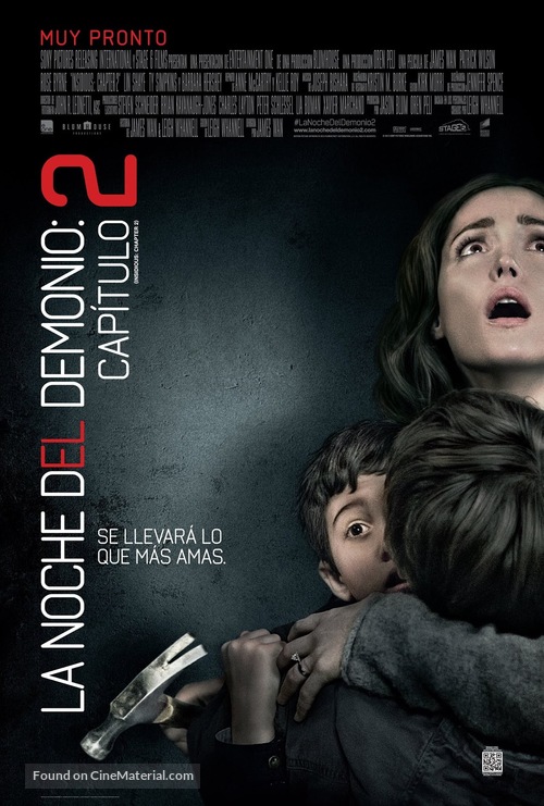 Insidious: Chapter 2 - Colombian Movie Poster